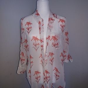 100% polyester blouse